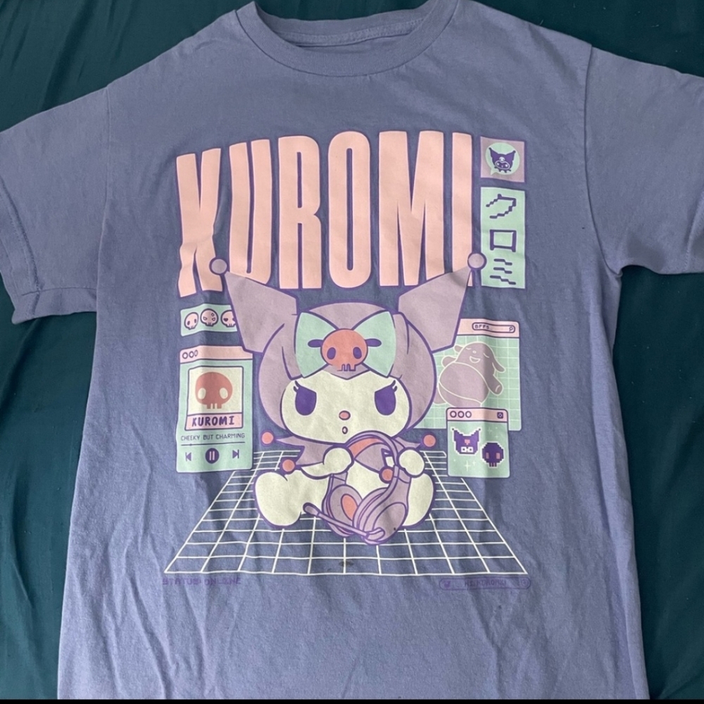 Kuromi by Sanrio Tshirt - Size S